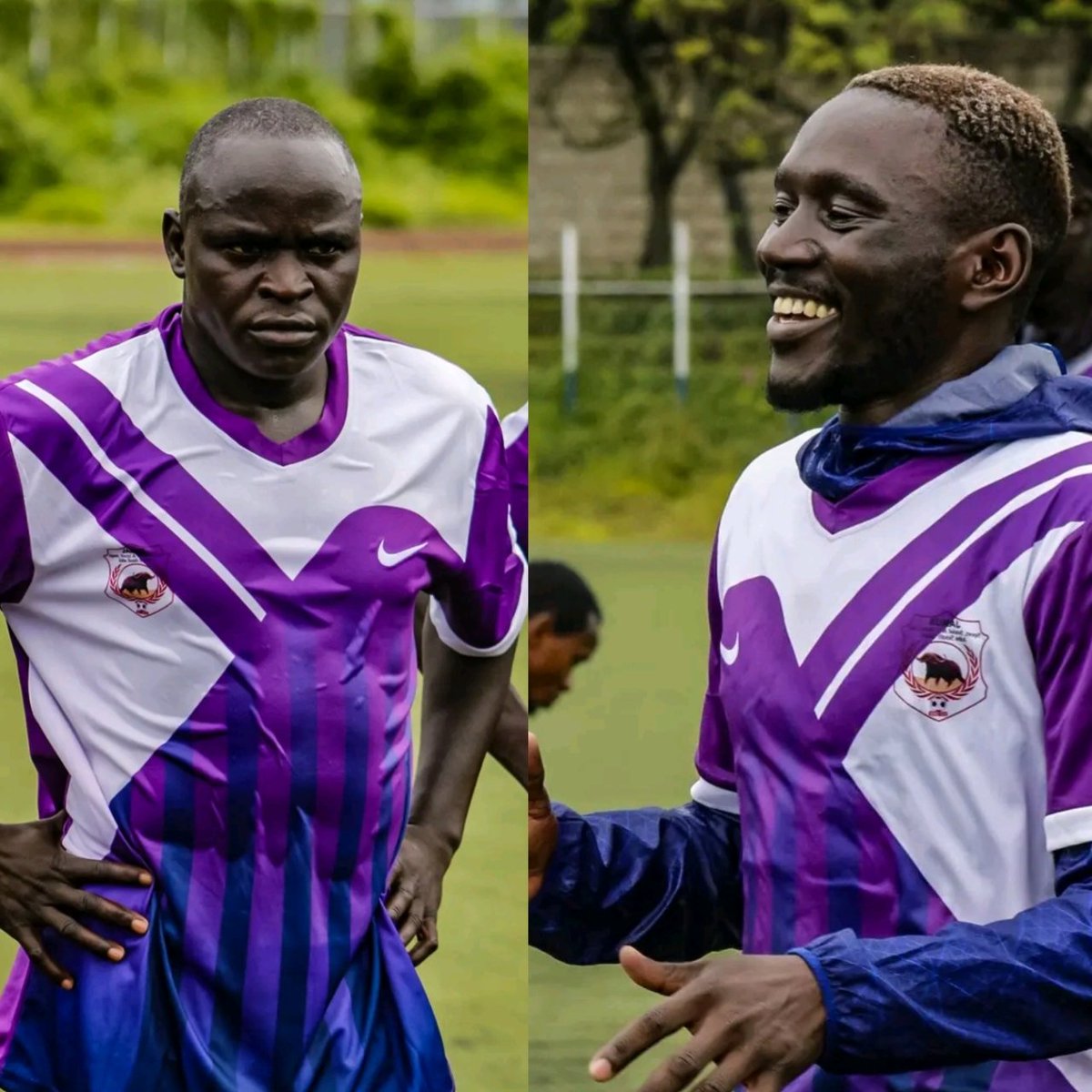 🚨: Rashid Okocha and Martin Otwao in Jamus SC's pre-season camp in Ethiopia.