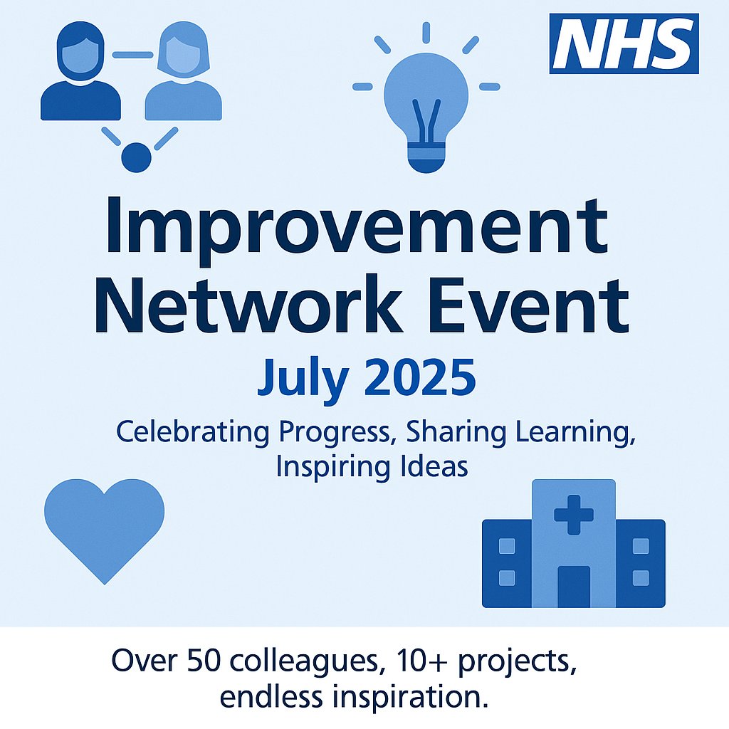 QualityNCA's tweet image. 🎉Earlier this month, we held our 5th #ImprovementNetwork event, 50+ colleagues, inspiring projects, and powerful ideas shared!
From emergency care to digital innovation, the energy was incredible.
👏 Thanks to all who made it happen!
📍Next: Oldham, Mar/Apr 2026
#NHS #TeamNCA