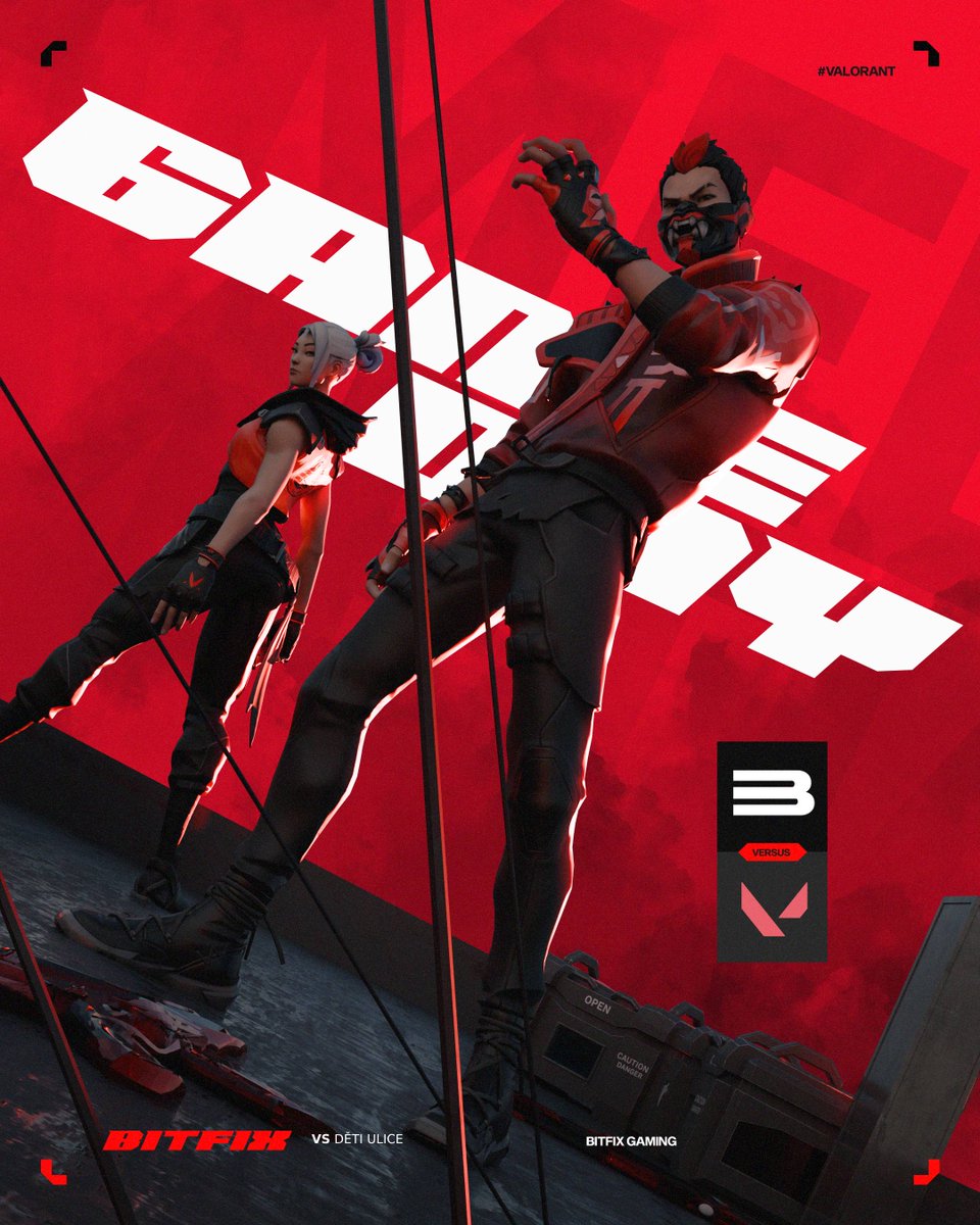 Bitfix Valorant (@bitfixvalorant) on Twitter photo GAMEDAY vs <a href="/detiulicevlr/">děti ulice</a> 🇪🇺 l <a href="/valleague_ne/">Samsung Odyssey Challengers NORTH//EAST</a>
Our squad will look to bounce back from the loss on saturday in a match that looks very promising 💪
#GOBITFIX GAMEDAY vs <a href="/detiulicevlr/">děti ulice</a> 🇪🇺 l <a href="/valleague_ne/">Samsung Odyssey Challengers NORTH//EAST</a>
Our squad will look to bounce back from the loss on saturday in a match that looks very promising 💪
#GOBITFIX