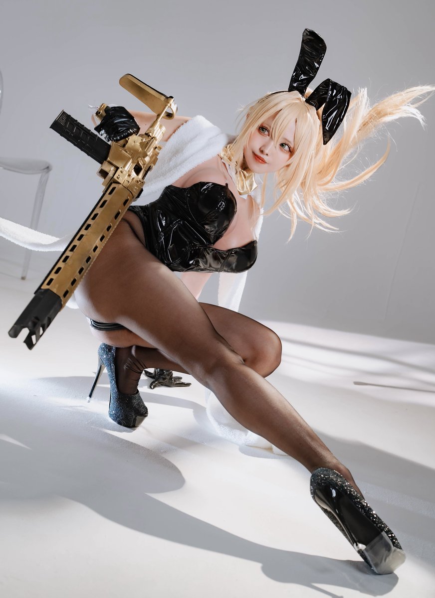 【NIKKE / Cosplay】
ルピー / バニーコスチューム

photo : 祭火さん(<a href="/tounomatsuri/">祭火（まつりび）</a>)
#祭火前哨基地併せ
#NIKKEcosplay  #NIKKE