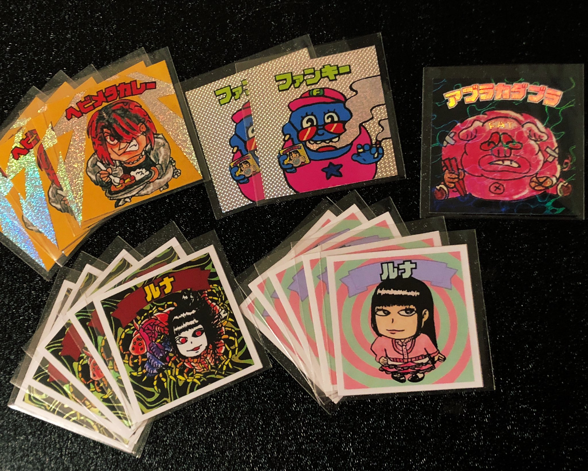 自作シール メトロポリコ（TOKYOver ） AGAWA 自作シール 同人 メトロポリ子