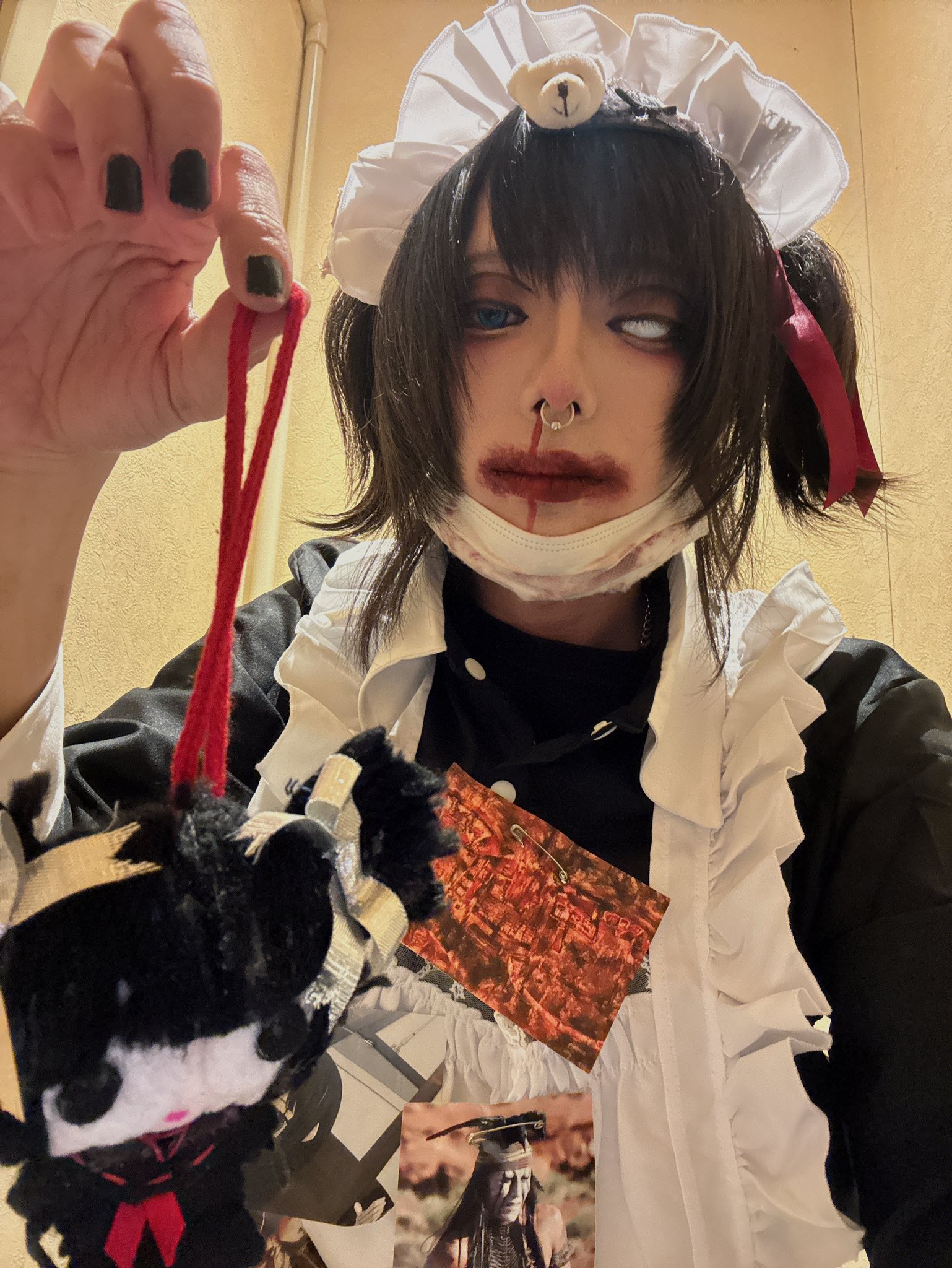 鮮血A子ちゃん ひろくん11枚 我楽多、鮮血A子ちゃん、共闘主祭「討伐」2月8日池袋Black Hole