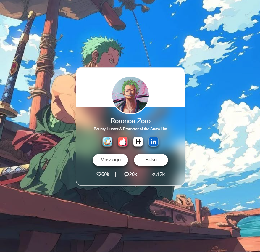 satyam404_'s tweet photo. made a unusual profile card using html and css. i wonder how many dev build something like this in their early days. this is step 2 in my dev journey. https://t.co/pRVxxzeoO8
