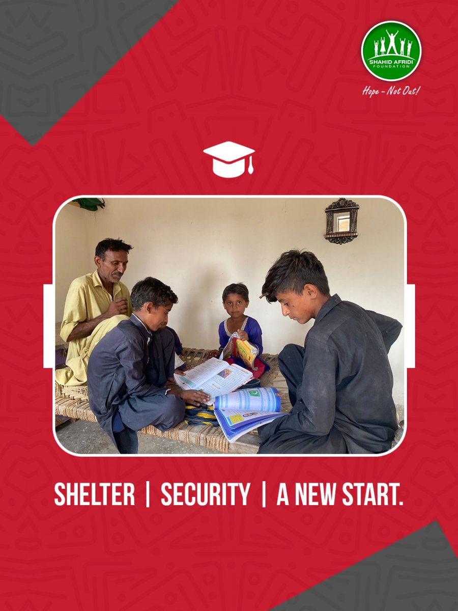 When disaster struck, we rebuilt with purpose.
Over 600+ homes now stand strong across Pakistan — giving flood-affected families a safe space, a fresh start, and the promise of tomorrow. #EmergencyRelief #HopeNotOut