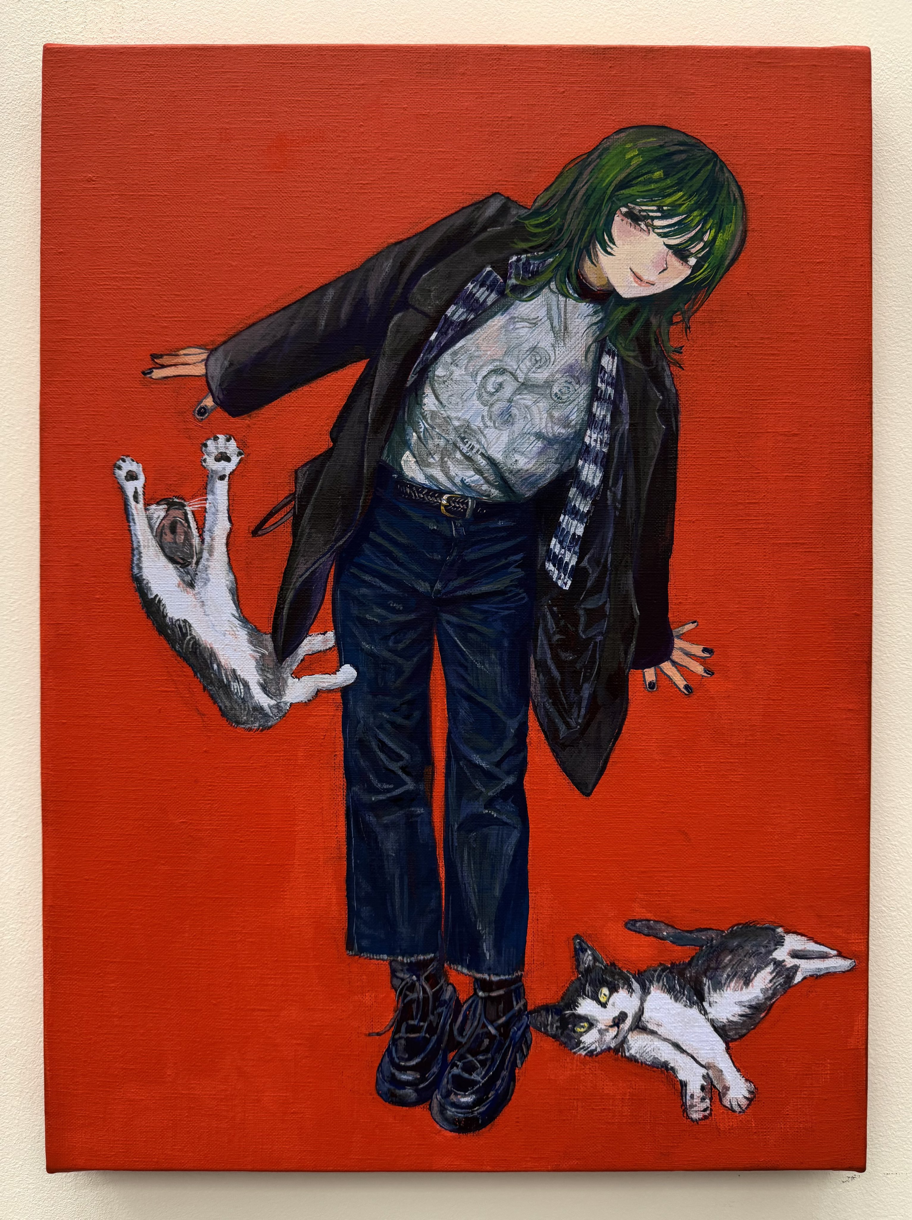 【F4号】Emotion-感情-《現代アート-イラスト》 F4号】Emotion-感情-《現代アート-イラスト》 - メルカリ