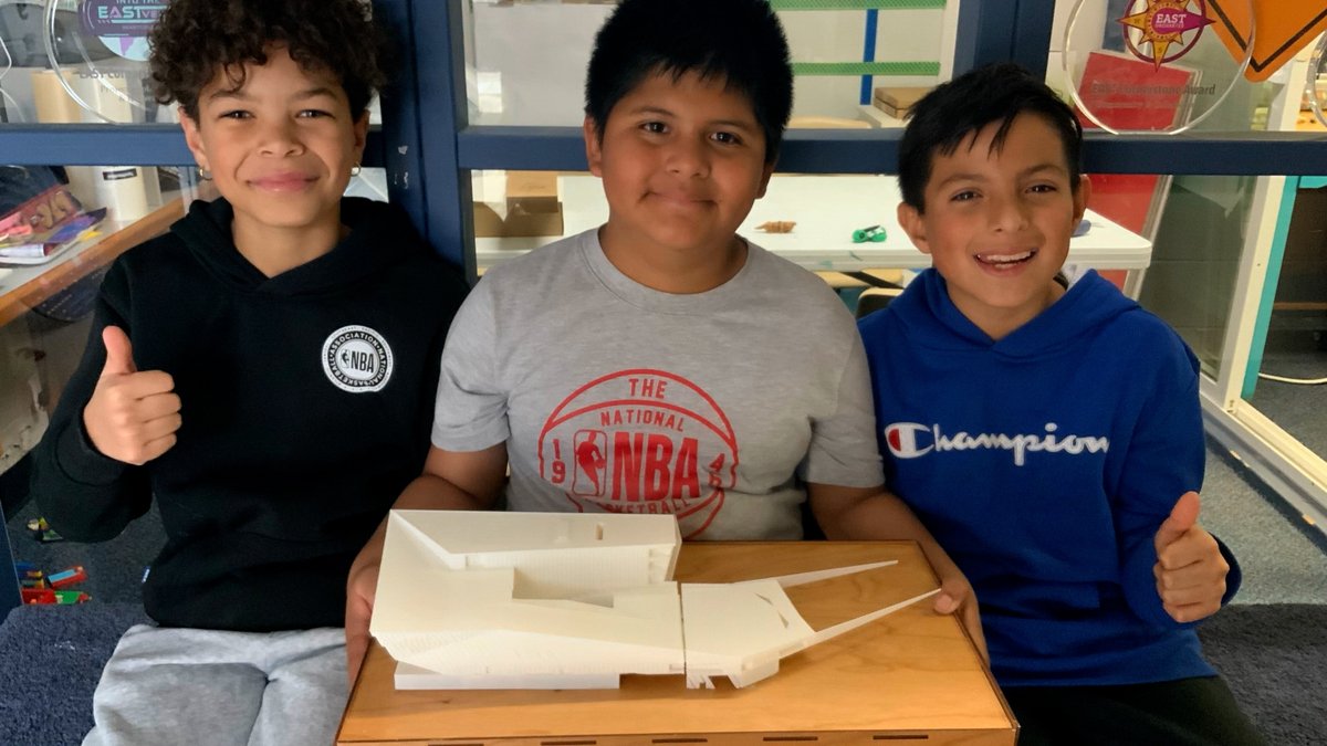 weareprintlab's tweet image. PrintLab Pioneers Westwood Elementary won the Founder’s Award - the top honour in the @EASTinitiative ! Their Elementary students stood out among hundreds of programs for their leadership, creativity, and impact. Watch their award-winning video here: bit.ly/3Is2PZB