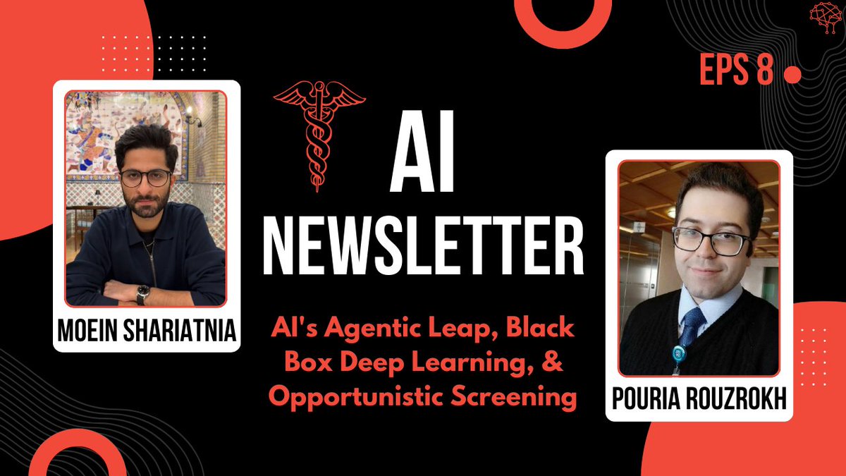 readingroomai's tweet image. Episode 8 of the OpenMic Videocast is live!
We dive into the agentic leap in AI, from systems that solve biology research to models that screen for disease. We also explore how we can finally peek inside the AI 'black box.'🤖
Check it out: youtu.be/jOs5Qmk-wc4