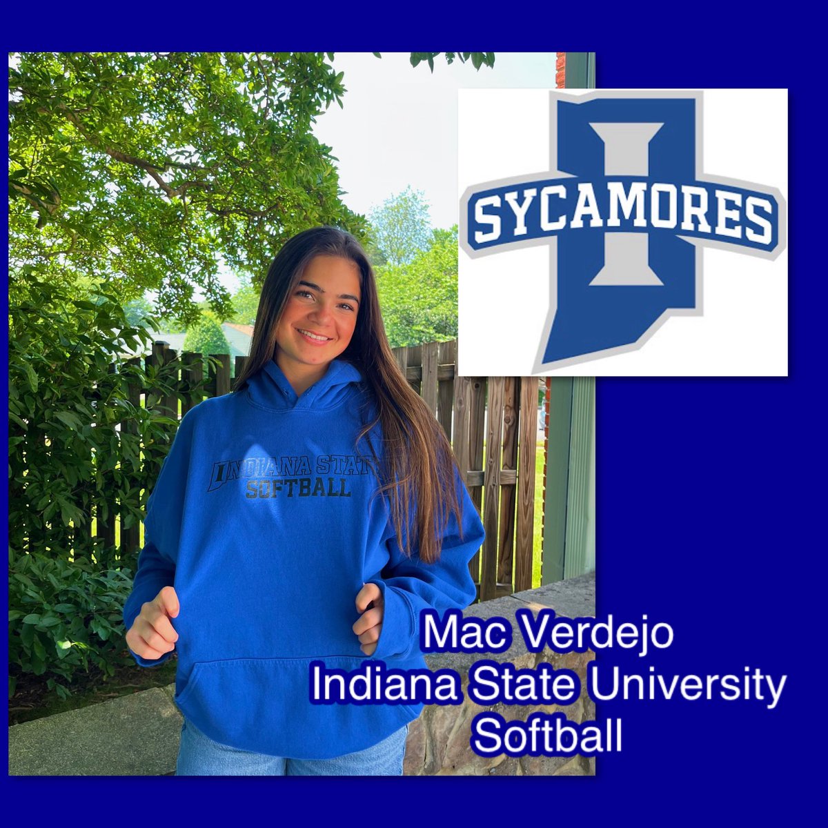 Pure Performance 🥎⚾️ (@getpureperform) on Twitter photo Congratulations to Mac Verdejo on her decision to attend and play softball at Indiana State University! The Sycamores are going to love having a gifted player like Mac! <a href="/mac3verdejo/">MacKenzie Verdejo</a> <a href="/IndStSoftball/">Indiana State Softball</a> <a href="/IndStAthletics/">Indiana State Athletics</a> <a href="/indianastate/">Indiana State University</a> Congratulations to Mac Verdejo on her decision to attend and play softball at Indiana State University! The Sycamores are going to love having a gifted player like Mac! <a href="/mac3verdejo/">MacKenzie Verdejo</a> <a href="/IndStSoftball/">Indiana State Softball</a> <a href="/IndStAthletics/">Indiana State Athletics</a> <a href="/indianastate/">Indiana State University</a>