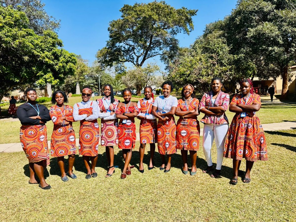 Camfed's tweet image. Big moves from our sisters in Zambia 🇿🇲🔥
64 young women leaders gathered to celebrate their impact. They're teaching, growing businesses, joining decision-making committees, and changing the status quo for women & girls.
Together, we are shaping the future today! 💼🌾💡
