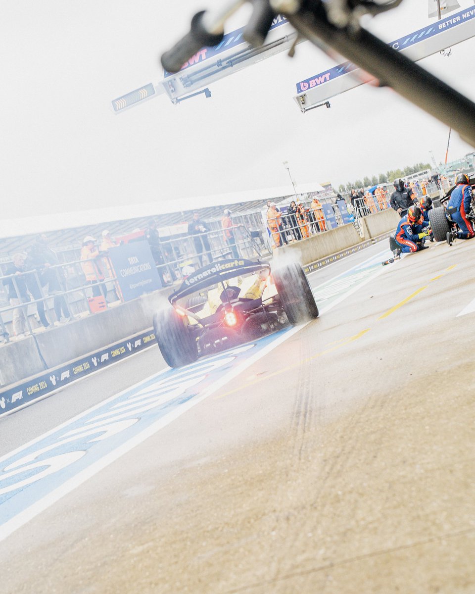 Them: “I’m home alone watching Silverstone Sprint highlights”

Us: