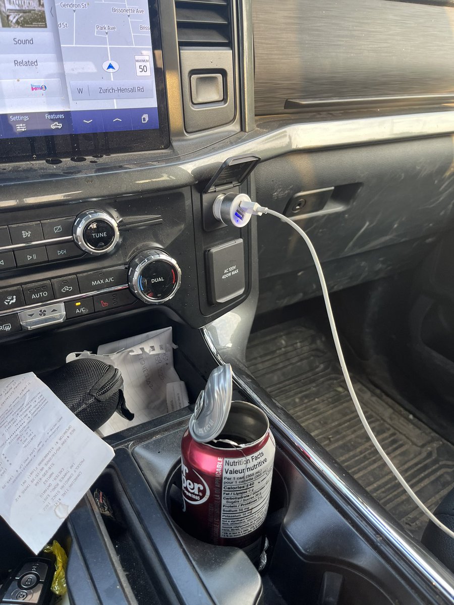 Apparently it got hot in my truck this weekend 😬

Luckily not much mess