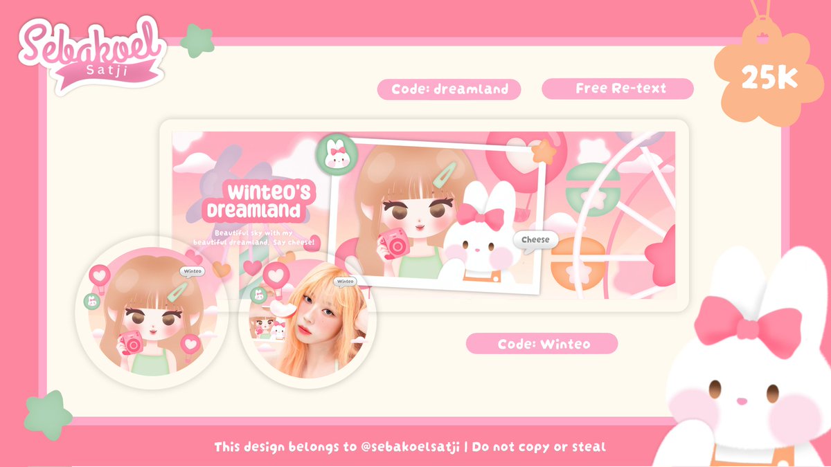 sebakoelsatji's tweet image. ㅤ
ㅤHelp RT. Any interaction is appreciated 🫶🏻
ㅤHalo, Bakoel ada layout chibi rs "dreamland"

Muse: wony, jiwoo, ningie, winter, eunchae, ruka. Boleh add wabis, qr, pinned, loca, dll 😉

💸 25K 

Tysm 🩵 #zonauang