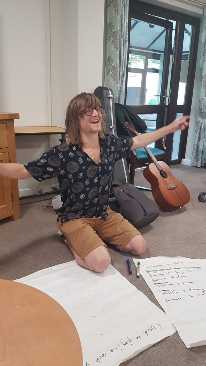 Sanctuary Care’s Shaftesbury House Residential Care Home has been alive with the sound of music thanks to a series of songwriting sessions led by folk singer-songwriter Charlie Law. Read the full story online at caringuk.co.uk #care #news #caring #carers