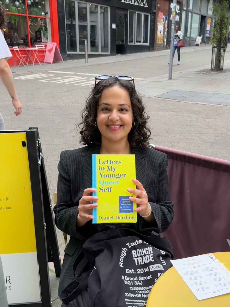 NadiaWhittomeMP's tweet image. I was honoured to be asked by Daniel Harding to contribute to his book with a letter to my younger queer self!
I was apprehensive initially because I hadn’t written anything so personal before, but it was healing and fun 🫶🏽
A privilege to be amongst fantastic contributors.