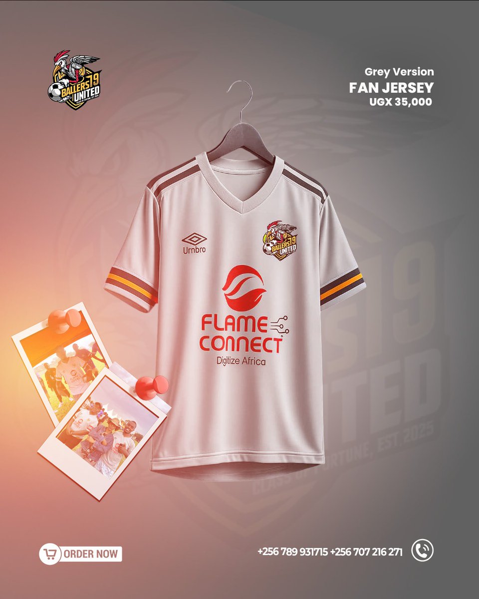 BallersUTD19's tweet image. Show your pride and stand with the team.GRAB the official kit and wear the spirit of victory! 💪🔥
#Ballers19