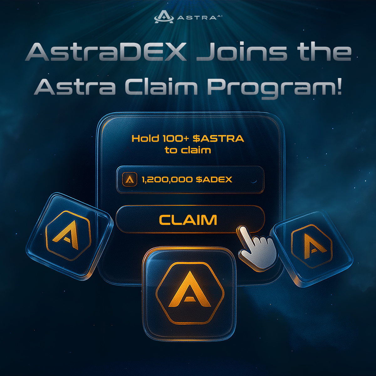 AstraLabs_Inc's tweet image. 📊 AstraDEX Joins the Astra Claim Program!

Traders, it’s time to level up – AstraDEX is now officially part of the Astra Claim Program!
We allocated a portion of $ADEX supply exclusively for $ASTRA holders.

🔍 What is AstraDEX?
An AI-powered decentralized exchange made for…