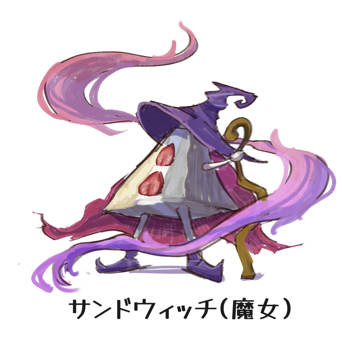 Txx_CG's tweet image. 寝不足の時に考えたキャラ