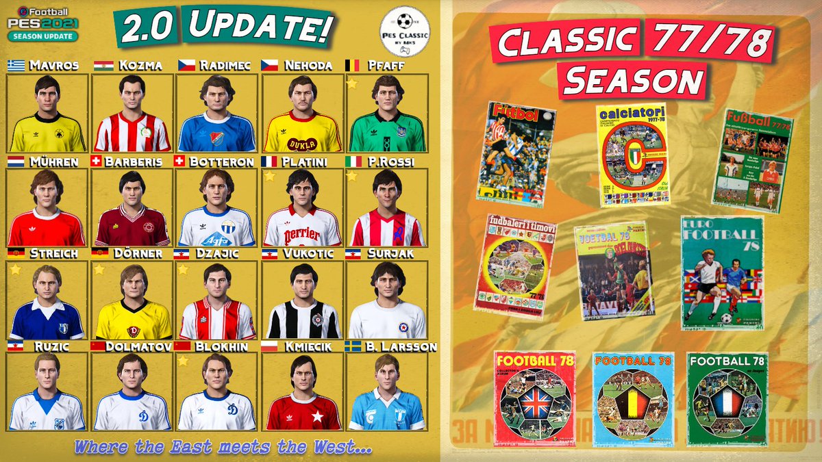 Mk5: PES Classic tweet media