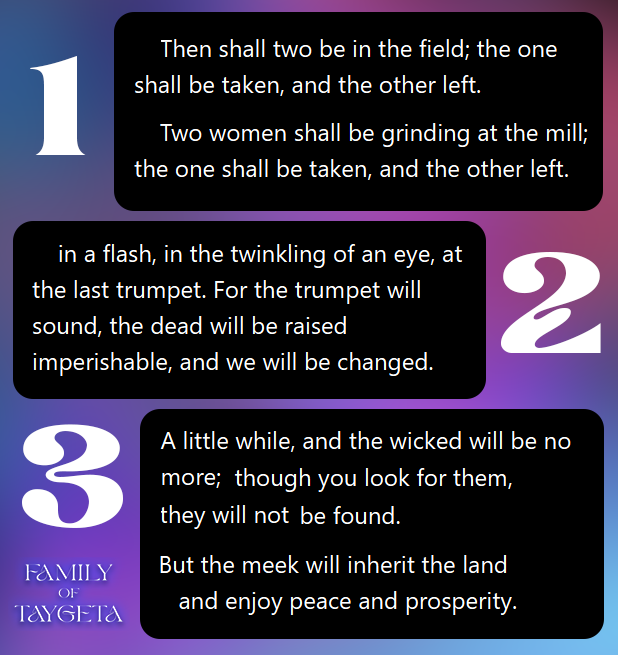 Spiritual and religious seekers alike have criticized Pleiadian disclosure for misrepresenting ascension, or the "second coming of Christ".

However, Pleiadian teachings match Jesus's teachings precisely. This is because Jesus was receiving telepathic contact from Pleiadians.