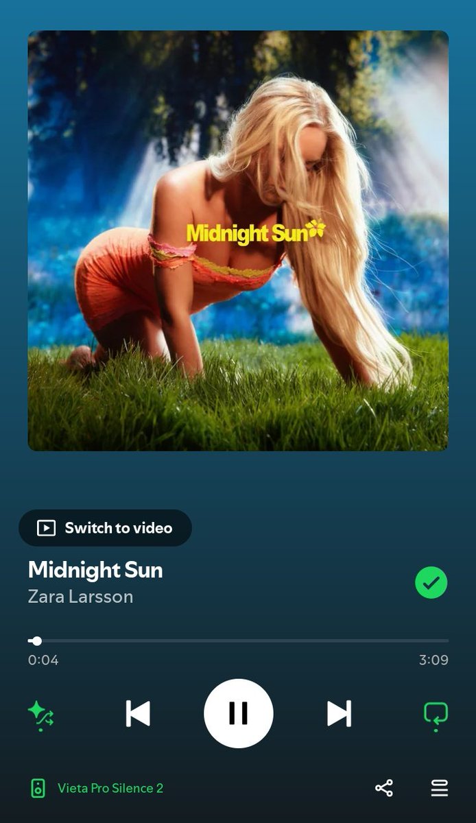 Zara Larsson giving us the song of the summer 🙂‍↕️