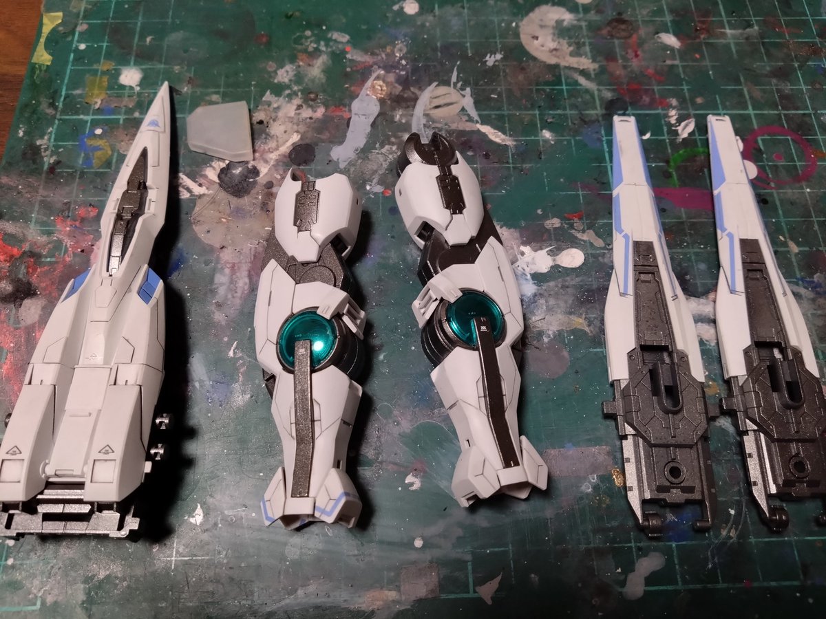 RoE720's tweet image. トップコート終わったので組み立て中です👍
もうちょっとで完成✨

#ガンプラ
#タブルオーライザー
#ガンダムOO