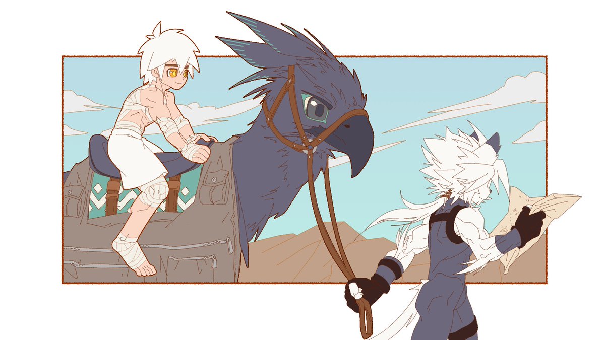 Akuro &amp; Bahaku 1: store.steampowered.com/app/3324820/1/
Akuro &amp; Bahaku 2: store.steampowered.com/app/3738940/__…
终于开始上颜色啦！我真的好想要画画加速喷雾呀！(☄⊙ω⊙)☄
Finally starting to add colors! I really want that painting speed-up spray! (☄⊙ω⊙)☄
#阿可与小白 #Akuro_And_Bahaku #indiegame #indie