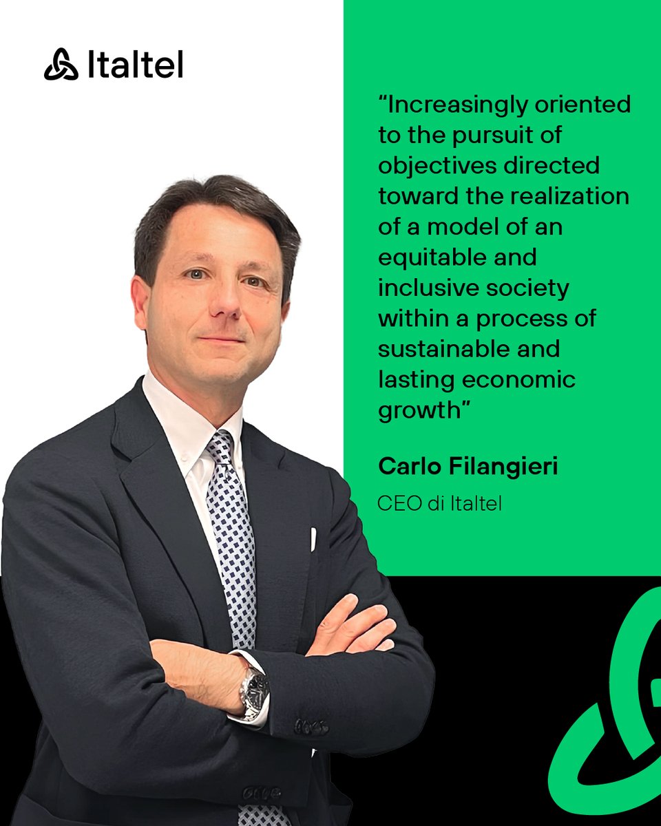 Our sustainability in numbers 🌍 
📷 76.2% renewable energy  
📷 Gender pay gap reduced to -3% 
Find out more in the Press Release: italtel.com/italtel-approv… #ESG #Italtel #Sustainability ✅