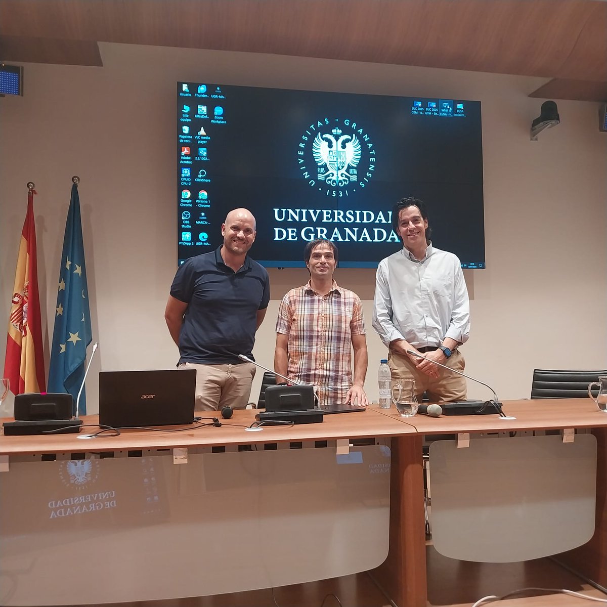 GradosUGR's tweet image. 🔚 14 J · Clausuradas las Jornadas de Formación del #PAT @CanalUGR
🔝 Debates, mesa redonda y pósteres que refuerzan la calidad de nuestra tutoría académica
¡Gracias a ponentes y asistentes por impulsar la #InnovaciónDocente! 🎓