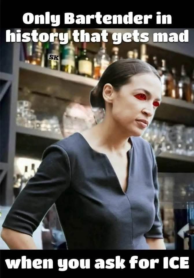 Mike55029284's tweet image. You'd think that @AOC would appreciate ICE.