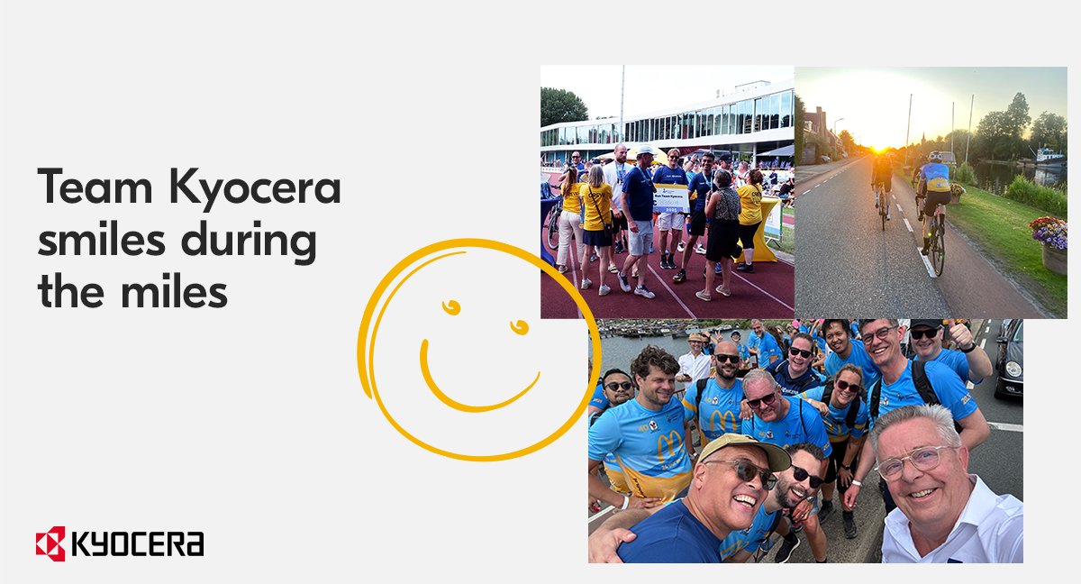 A weekend to remember! 💪 

On June 28–29, our team joined 101 others in the 24h Homesports challenge across the Netherlands:

🚴‍♀️ 500km cycling
🏃‍♀️ 250km running
🚶‍♂️ 120km walking

Day &amp; night, rain or shine, all to support Ronald McDonald Children’s Homes 💛