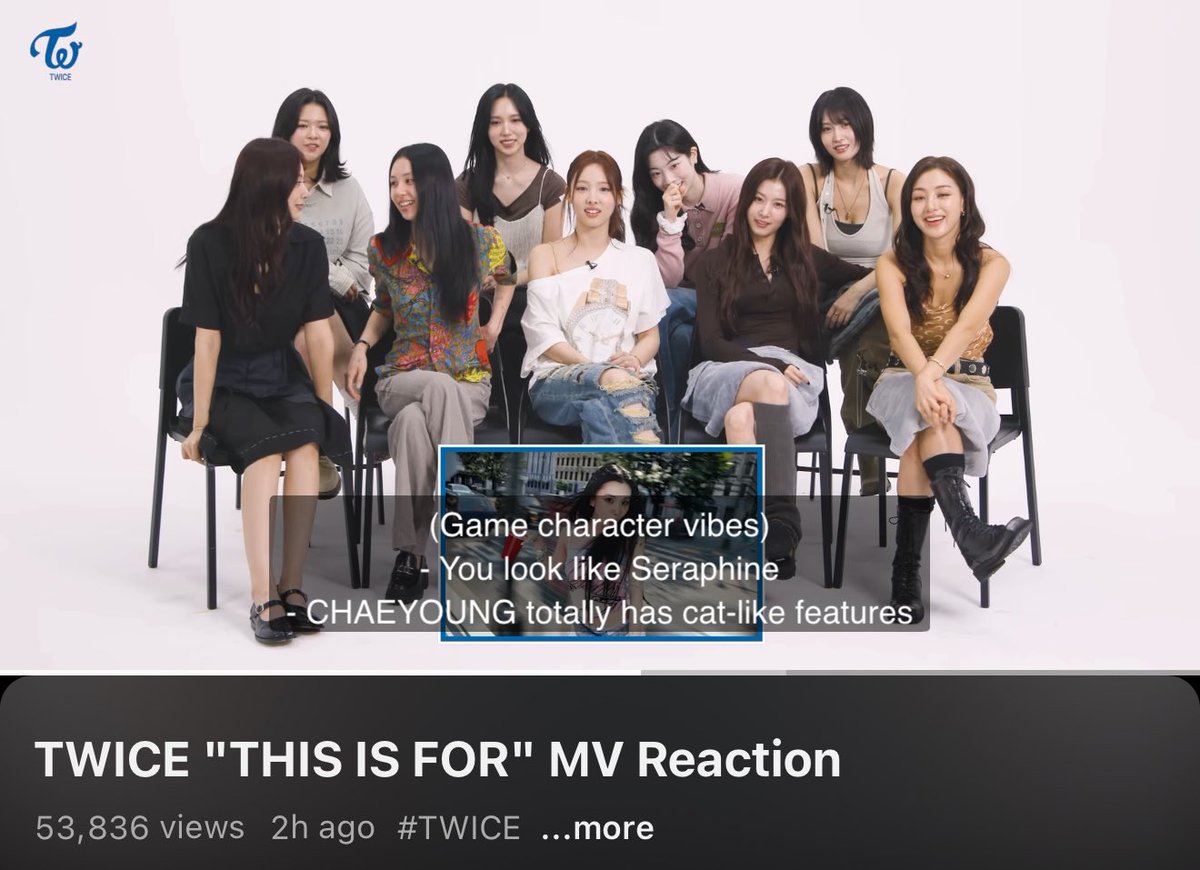 Tzuyu saying Chaeyoung looks like Seraphine 💀💀💀. This is why I will always be a Once — Now buff her Riot!!!