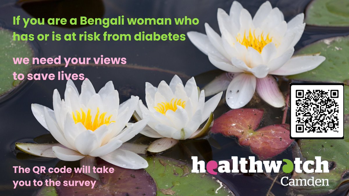We are looking for Bengali women who have been diagnosed as having diabetes, or who are at high risk. If that is you or someone you know, then please do fill out survey. As we would love to hear your views. To take part, please visit bit.ly/bengalidiabetes.