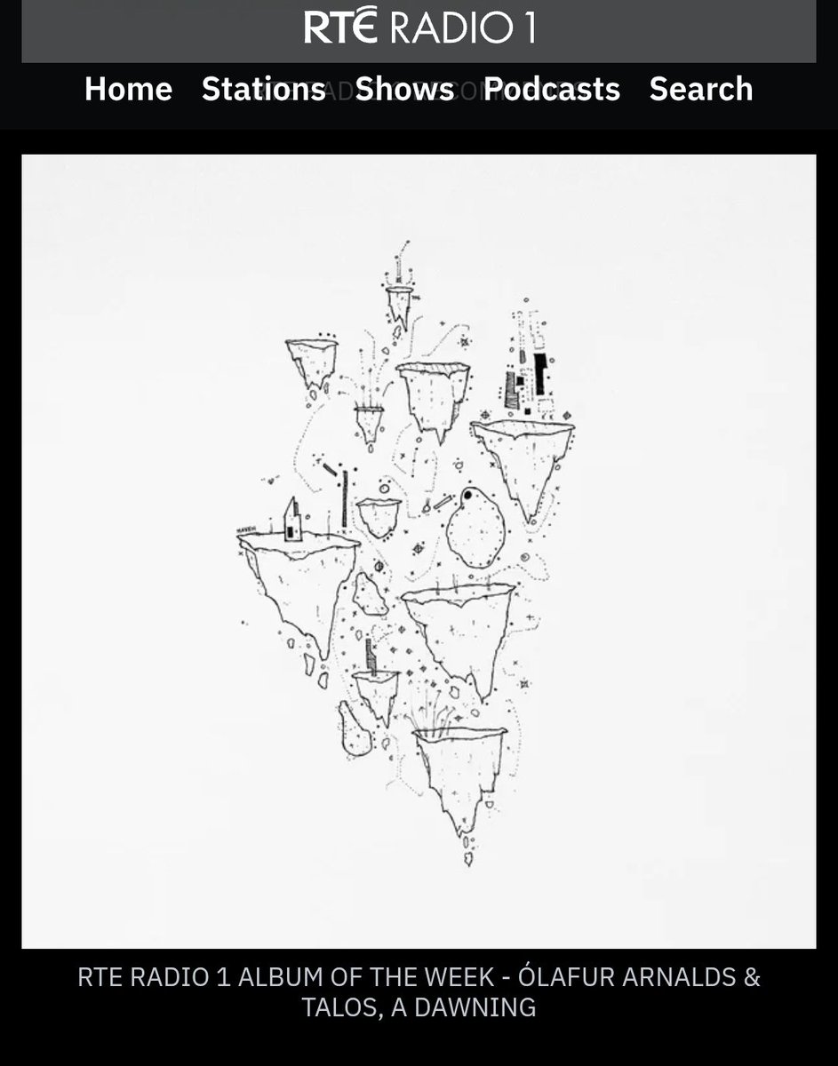 Eoin Dineen (@eoin__dineen) on Twitter photo Great to hear <a href="/OlafurArnalds/">Ólafur Arnalds</a> and <a href="/thisistalos/">Talos</a> album A Dawning is <a href="/RTERadio1/">RTÉ Radio 1</a> album of the week. Congrats and thanks to everyone involved on a stunningly beautiful record. <a href="/opiacommunity/">OPIA Community</a> <a href="/MercuryKX/">Mercury KX</a> #ADawning Great to hear <a href="/OlafurArnalds/">Ólafur Arnalds</a> and <a href="/thisistalos/">Talos</a> album A Dawning is <a href="/RTERadio1/">RTÉ Radio 1</a> album of the week. Congrats and thanks to everyone involved on a stunningly beautiful record. <a href="/opiacommunity/">OPIA Community</a> <a href="/MercuryKX/">Mercury KX</a> #ADawning
