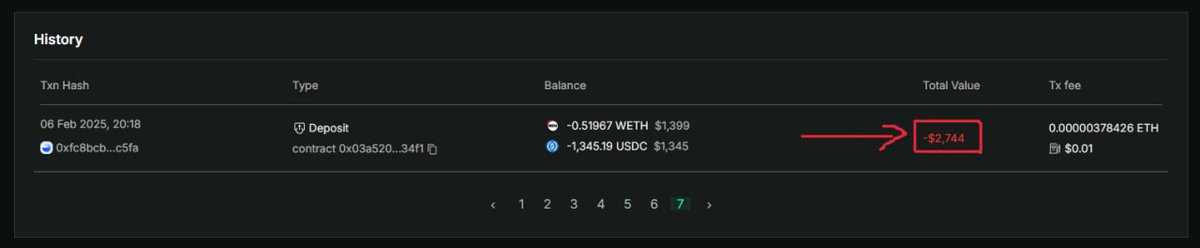 Cabral_Cripto's tweet image. 💥 POOL QUE DÁ ORGULHO!
Par WETH/USDC
⏳ 5 meses de posição
Entrei com: $2.744 (~R$15.244)
Hoje tenho: $3.300 (~R$18.348)
Lucro líquido: $647,97 → R$3.103
💸 ROI: +20,41%
⚙️ APR real: 59,7%
🔎 Tudo on-chain, tudo transparente.
Sem golpe, sem hype, sem prometer 💰 fácil.…
