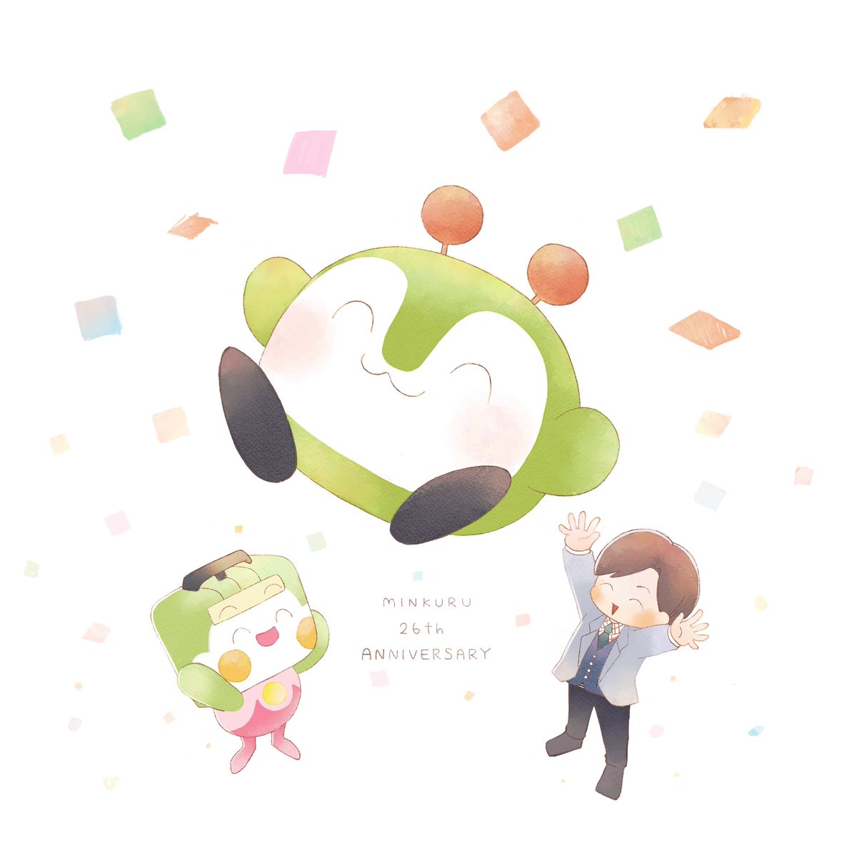 #7月8日はみんくるの日
みんくる26週年おめでとう！みんくるに出会って以来、東京へ遊びに行った日は都バスを利用したり、都バスにいるみんくるをチェックしたり、東京の楽しみ方が増えたよ。
これからもよろしくね、みんくる

<a href="/toeikotsu/">都営交通</a>