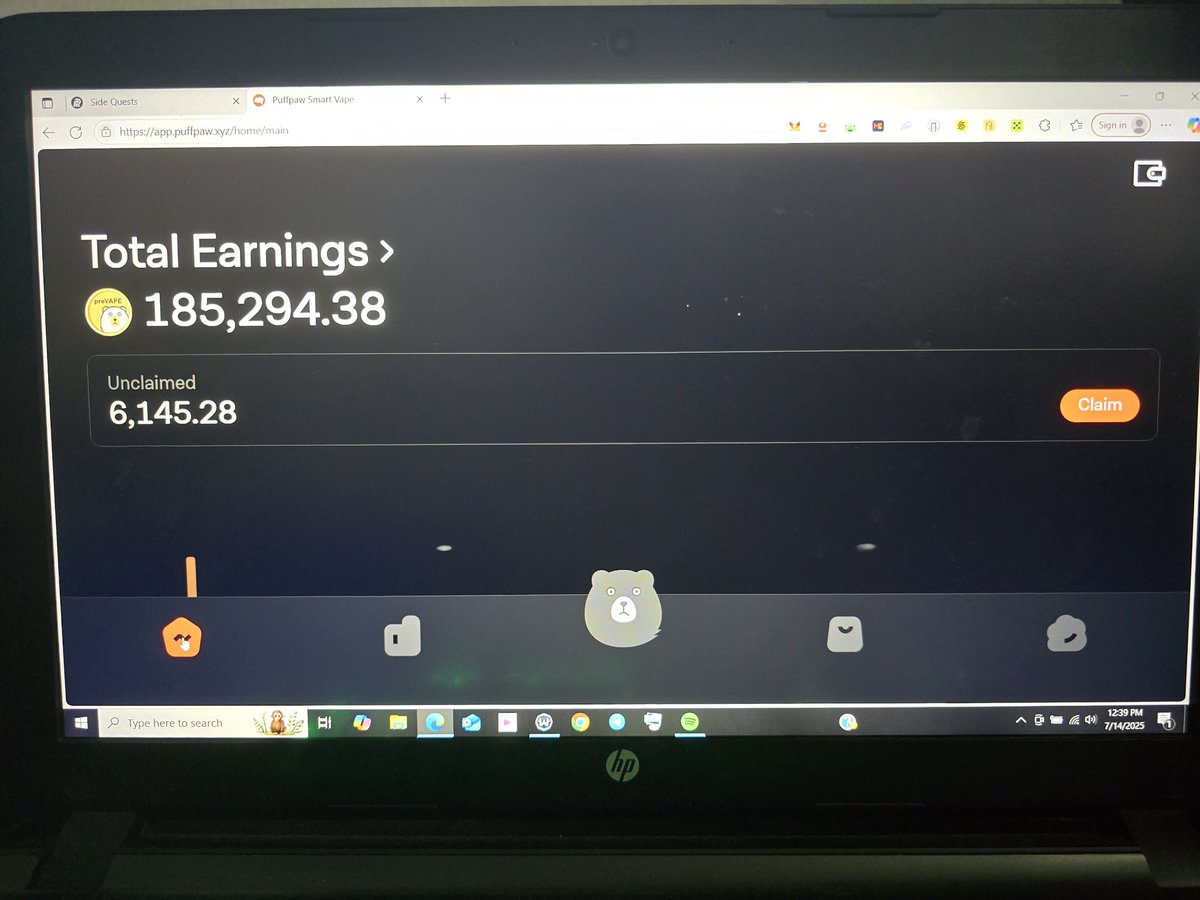 Gpuff my fellow Vapers, it's a new week to claim your $preVAPE, I just spent most of my $preVAPE trying to upgrade. Won't stop till I'm at T12.
Puff em up💨💨💨