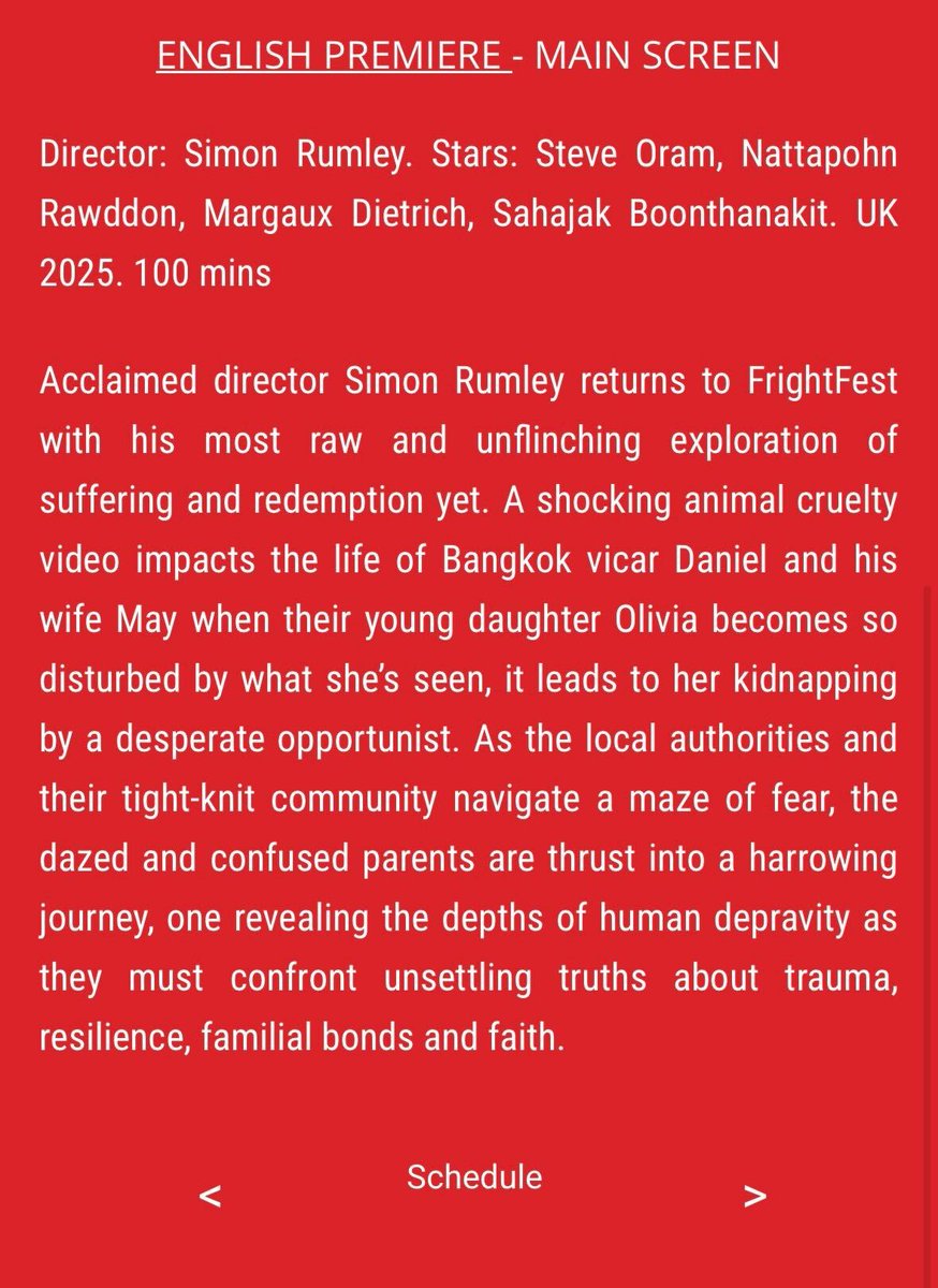 London! Delighted to share CRUSHED will be screening <a href="/FrightFest/">FrightFest</a> this August! Marking a return to the festival for director Simon Rumley.

Passes available now!