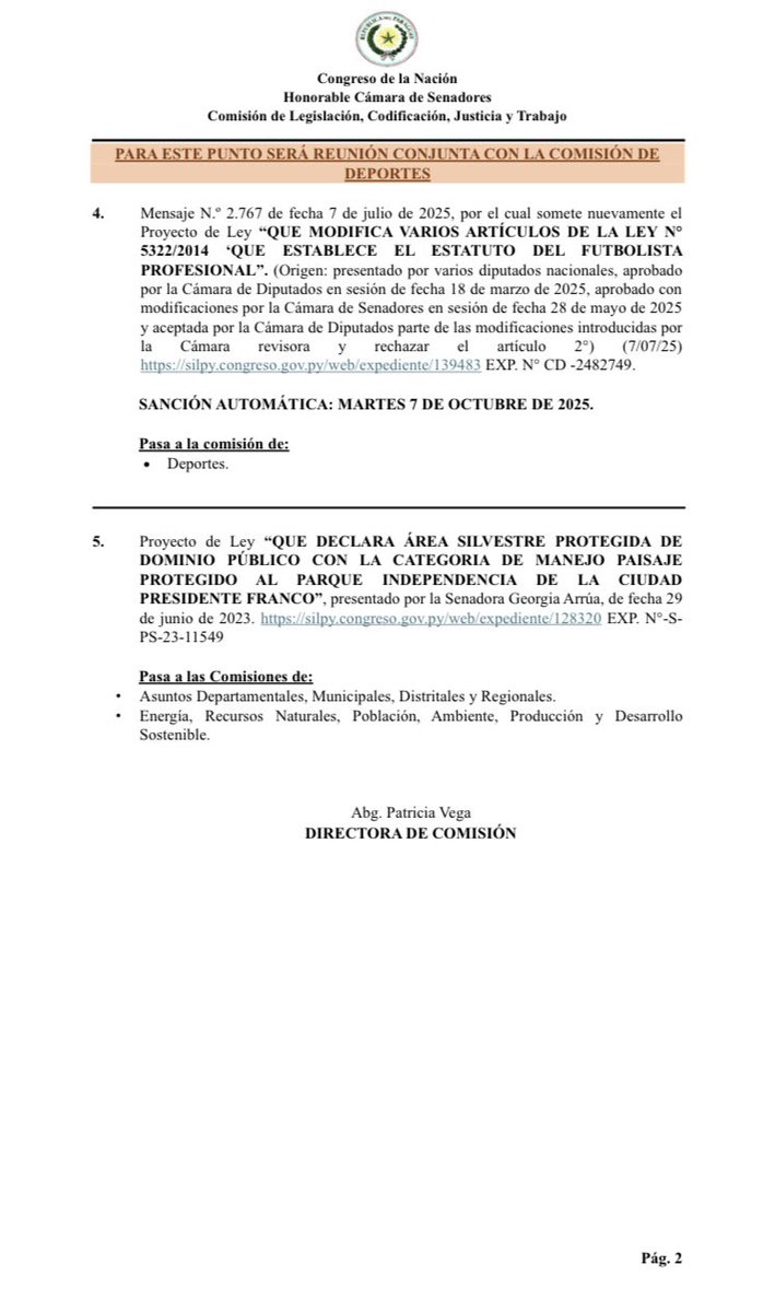 📌 Orden del día de la reunión ordinaria de fecha 14/07/2025