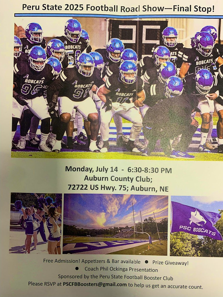 CoachO_PSC's tweet image. I&apos;m excited to see everyone tonight at the Auburn Country Club! #GoCats
