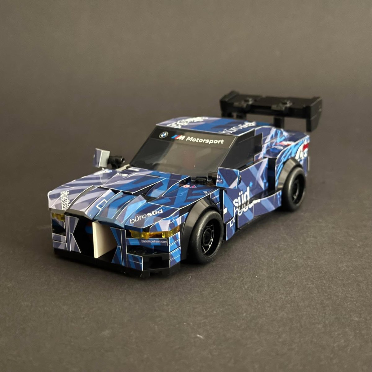 🚨 It’s brickin’ real!

BS+COMPETITION x Bricks .Ing – the No.1 for custom LEGO® cars!

We’re kicking things off with the legendary BMW M4 GT3 🦓 – and yes, more models are on the way.

Sim Racing meets studs and creativity. 🧱