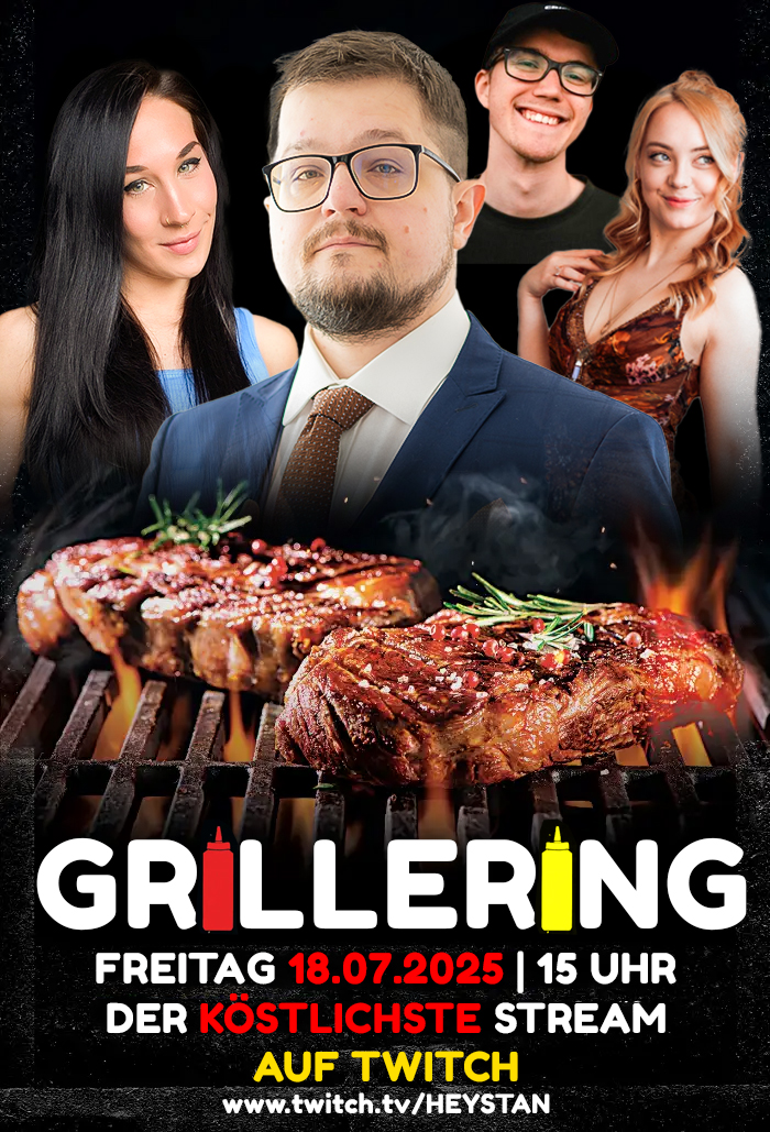 Save the Date:
The Grillering 18.07.25 - Das Grill Event mit Content Creator 🥩 

Mit <a href="/primalavera1/">Primalavera🎙️🎵 Vera</a> , <a href="/tomferenc_/">Tom Ferenc</a>  und <a href="/JuleTheFox/">JuleTheFox</a>  und vielleicht ein Überraschungs Gast 👀verköstigen wir unterschiedliche Gerichte und haben einfach eine schöne Lagerfeuer Stimmung.  

Und ihr seid