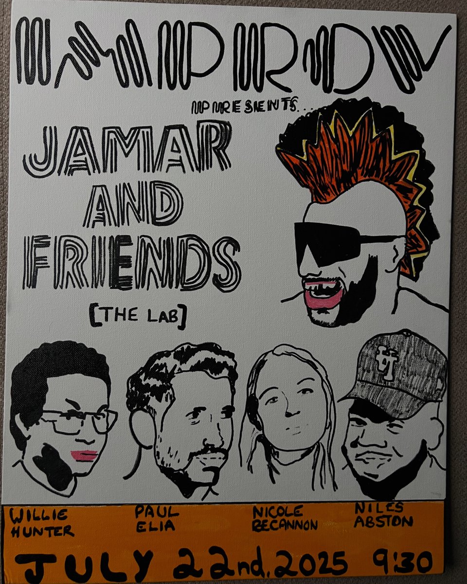 Come to this comedy show in Los Angeles July 22nd

ticketweb.com/event/jamar-fr…