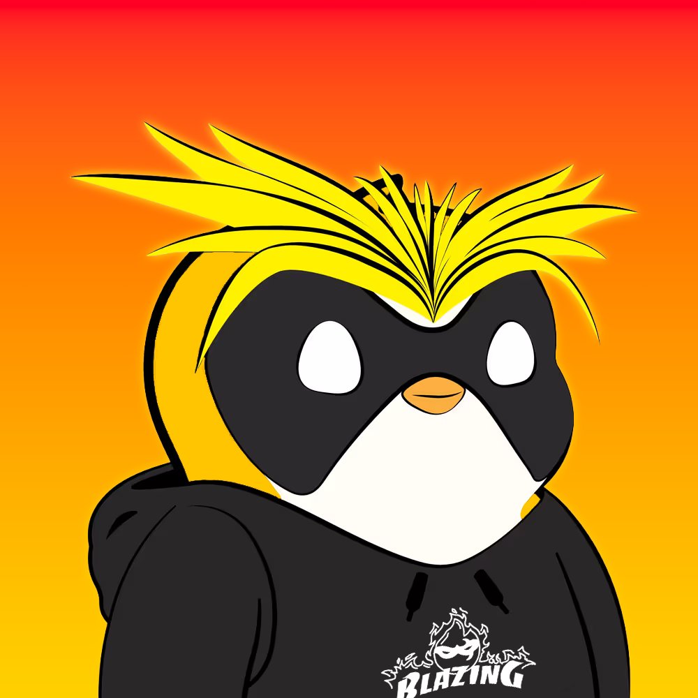 Penguin is looking good in fresh Blazing merch