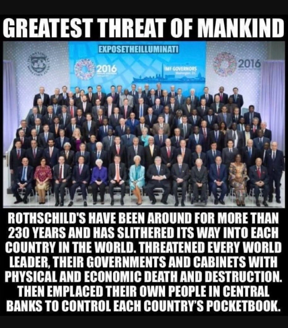 bigshipoppinn's tweet image. A tiny group of individuals are running the world through the control of finance. They have literally an infinite supply of money.

And with that money... they have bought everything and everyone who can be bought.