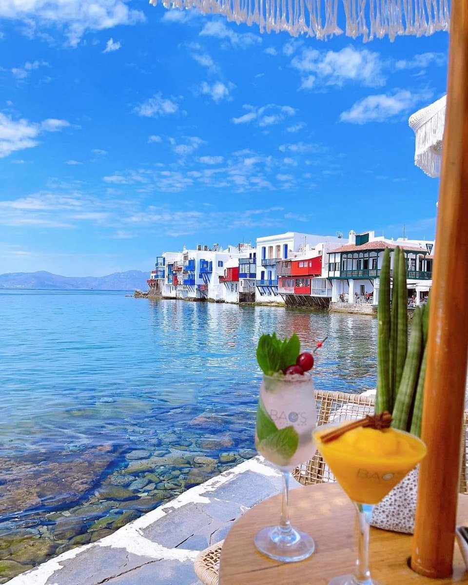 Beautiful day in Mykonos