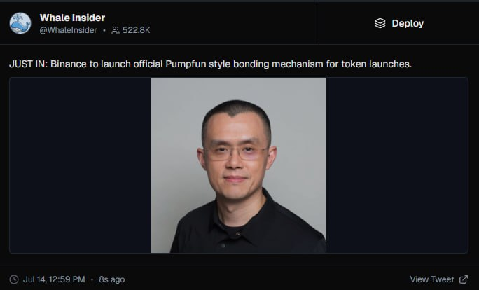 gm chads ~ guess WHO BACK
#bnb #PumpFun