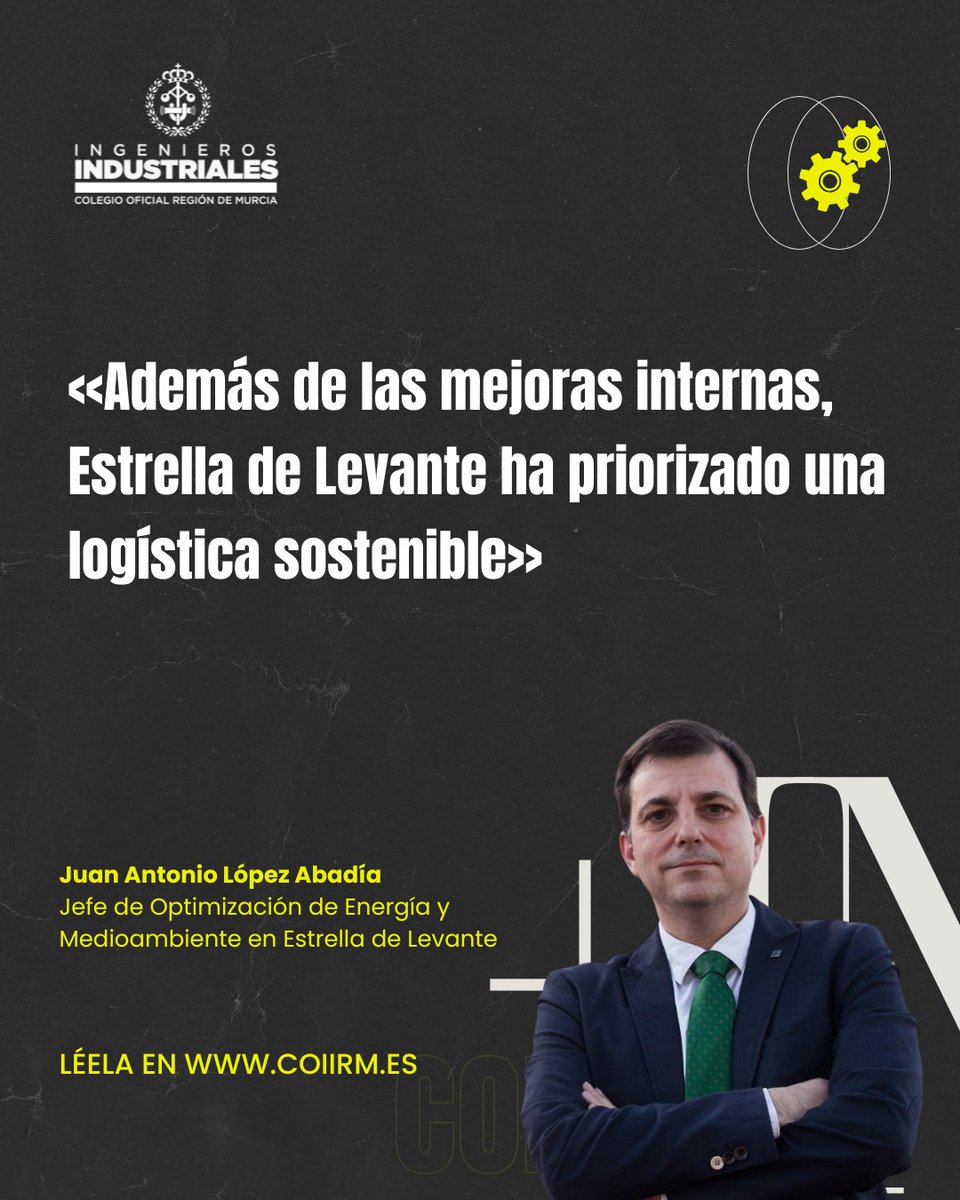 💡Compartimos el artículo escrito por nuestro compañero Juan Antonio López Abadía, titulado "Sostenibilidad en Estrella de Levante: un compromiso personal y empresarial".

➡️ Una lectura imprescindible 🔗 f.mtr.cool/vyltbyyooy