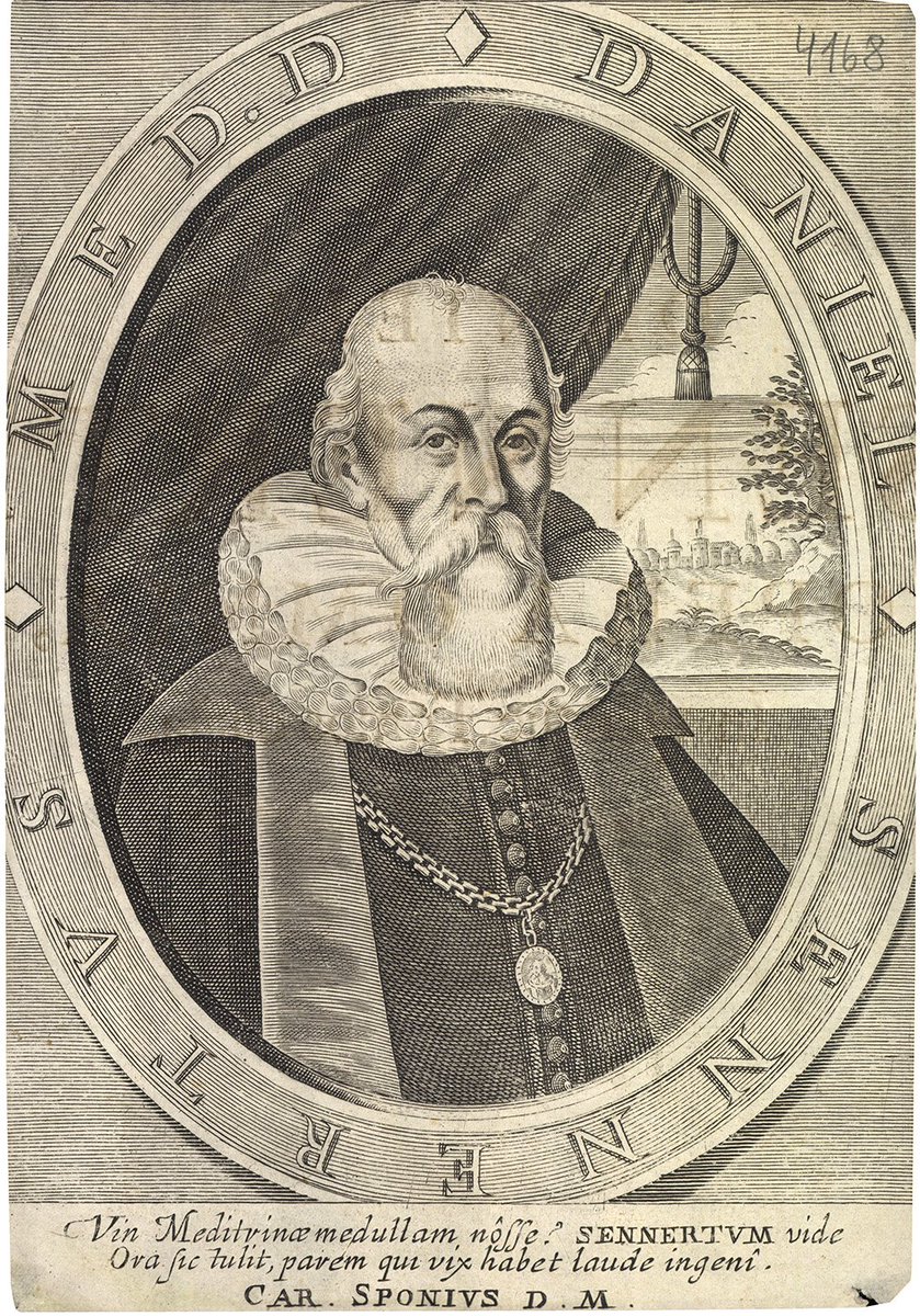 #ezenanapon #OnThisDay 
388 éve, 1637-ben, ezen a napon hunyt el Daniel #Sennert német kémikus, orvos, alkimista, egyetemi tanár.
Kép a Metszettárunkból: hdl.handle.net/10831/5455