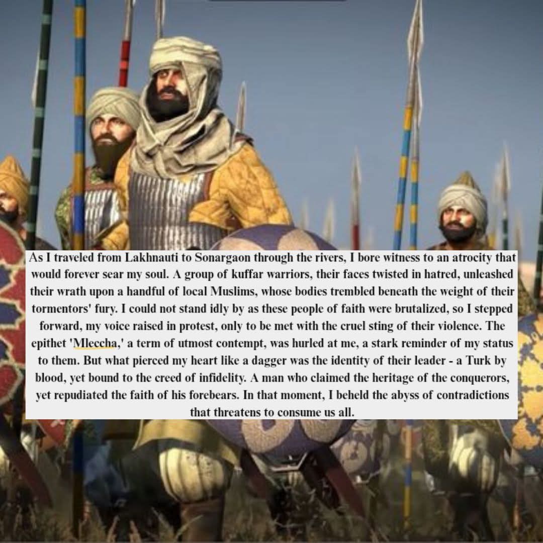 mlecchabaap11's tweet image. This was posted by my mongol muslim friend of uzbekistan. Mind you she looks down on Indian subcontinent muslims.No one respects 2nd grade converts .