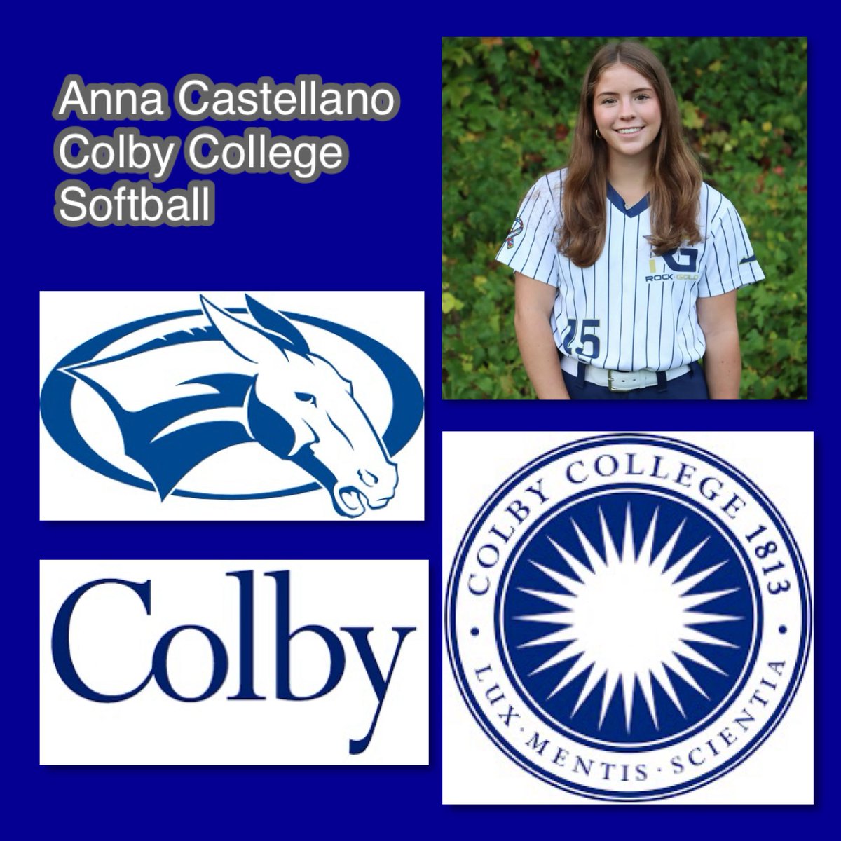 Pure Performance 🥎⚾️ (@getpureperform) on Twitter photo We are thrilled to share Anna Castellano’s announcement that she has committed to the admissions process at Colby College to play softball and continue her academic career! Congratulations! <a href="/ACastellano2026/">Anna Castellano 2026</a> <a href="/themules/">Colby Athletics</a> <a href="/ColbyCollege/">Colby College</a> We are thrilled to share Anna Castellano’s announcement that she has committed to the admissions process at Colby College to play softball and continue her academic career! Congratulations! <a href="/ACastellano2026/">Anna Castellano 2026</a> <a href="/themules/">Colby Athletics</a> <a href="/ColbyCollege/">Colby College</a>
